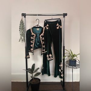 NLB Velvet Two Piece Set